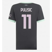 Stroje piłkarskie AC Milan Christian Pulisic #11 Koszulka Trzeciej dla damskie 2024-25 Krótki Rękaw